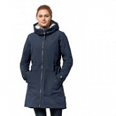 Куртка женская Jack Wolfskin Rocky Point Parka midnight blue