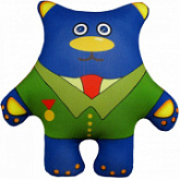 Мягкая игрушка Мнушки Медведь Солдат ребенка не обидит Аи08мед12