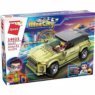 Конструктор Qman MineCity Спортивный внедорожник SUV-38 (14023)