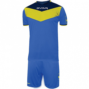 Футбольная форма Givova Campo KITC53 blue/yellow