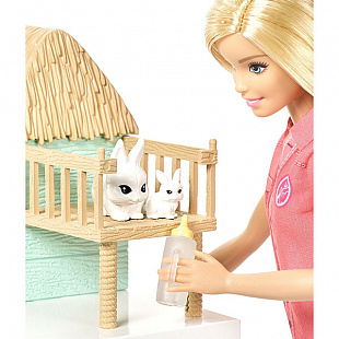 Игровой набор Barbie Спасатель животных FCP78