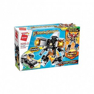 Конструктор Qman Fission Robot Серебряная Пушка 3102-2