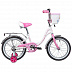 Велосипед Novatrack Butterfly 16" (2019) White/Pink 167BUTTERFLY.WPN9