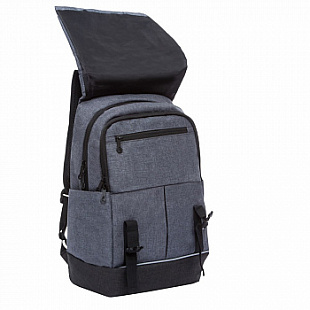 Городской рюкзак GRIZZLY RU-810-1 /1 grey/black