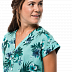 Рубашка женская Jack Wolfskin Victoria Tropical Shirt W aqua all over