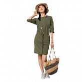 Платье летнее женское Jack Wolfskin Matata Dress delta green