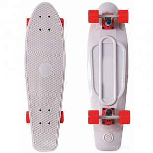 Penny board (пенни борд) Y-Scoo Big Fishskateboard 27 402-Gr Grey-Red
