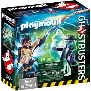 Игрушка Playmobil Охотники за привидениями: Игон Спенглер и привидение 9224