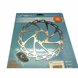 Тормозной диск Unex UN-R12, 180мм, с болтами, UN-R12-DIY