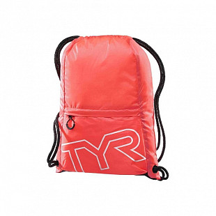 Рюкзак-мешок TYR Drawstring Backpack, LPSO2/610 red
