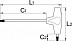 Ключ с профилем TORX с Т-образной рукояткой Unior TX10