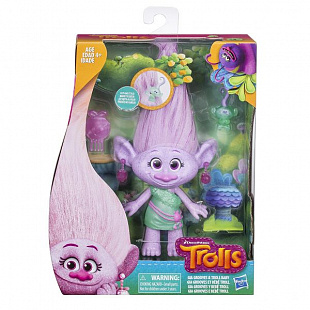 Игровой набор Trolls Тролли c заколочками для волос (E0144) purple