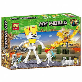 Конструктор Bela Крипер и Золотой дракон 11264