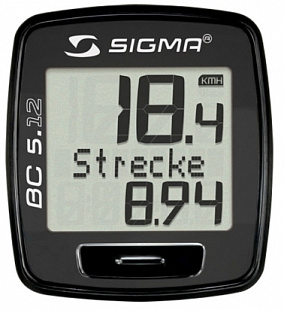 Велокомпьютер Sigma Sport BC 5.12 38956