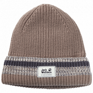 Шапка мужская Jack Wolfskin Knit Cap clay