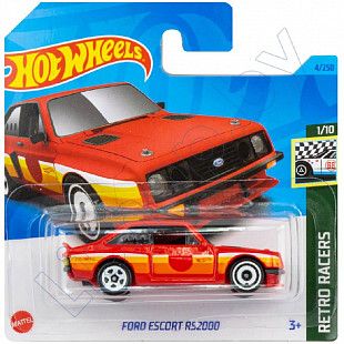 Машинка Hot Wheels Базовой коллекции Ford Escort RS2000 4/250 (5785 HKJ77)  mainline 2023
