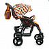 Коляска прогулочная Babyhit Travel Air brown/orange Коляска прогулочная Babyhit Travel Air brown/orange
