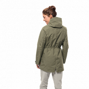 Куртка женская Jack Wolfskin Cameia Parka khaki