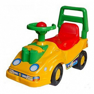 Каталка ТехноК Автомобиль для прогулок 2490 yellow