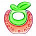 Прорезыватель Canpol babies Охлаждающий Плодоовощи Яблоко 2/812 Red