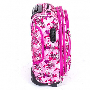 Чемодан средний Polar Р8319 21" pink