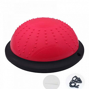 Тренажер баланса с эспандером Zez Sport BuBs-45M pink