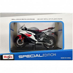 Масштабная модель мотоцикла Maisto 1:18 2008 YAMAHA YZF-R6 (39300)