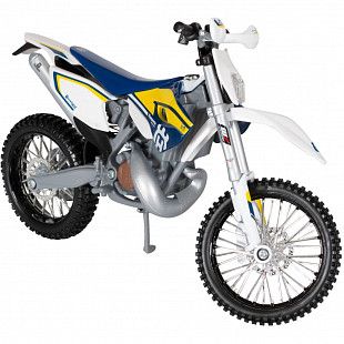 Сборная модель мотоцикла Maisto 1:12 Husqvarna FE 501 (39177) blue/yellow