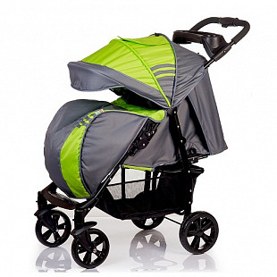 Коляска BabyHit Adventure gray/green
