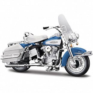 Мотоцикл Maisto 1:18 Harley-Davidson 1966 FLH Electra Glide 39360 (20-23104)