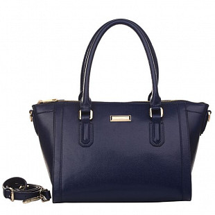 Женская сумка из кожи Pola 9005 dark blue