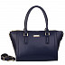 Женская сумка из кожи Pola 9005 dark blue