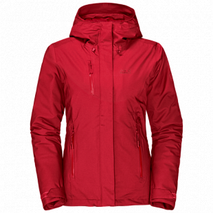 Куртка женская Jack Wolfskin Troposphere Jacket W red fire