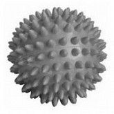 Мяч массажный 9 см 130 гр grey