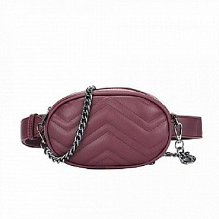 Сумка поясная Ors Oro PW-996 /2 wine