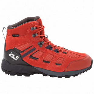 Ботинки мужские Jack Wolfskin Vojo Hike Xt Texapore Mid M dark orange / black