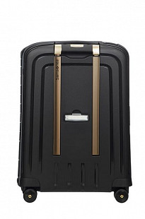 Чемодан Samsonite S`Cure DLX 55см U44-29003 Black/Gold