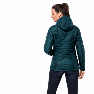Куртка женская Jack Wolfskin Argon Hoody W dark jade