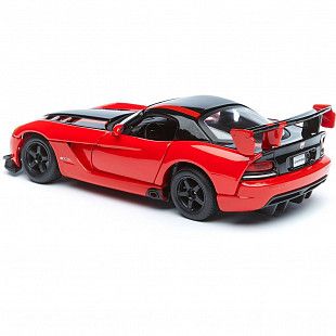 Коллекционная машина Bburago 1:24 Dodge Viper SRT/10 (18-22114) red