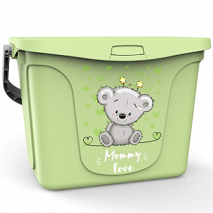 Емкость для игрушек Berossi Mommy love 6 л tea tree