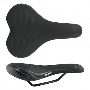 Велоседло Force Lady Gel Tech 20108 black