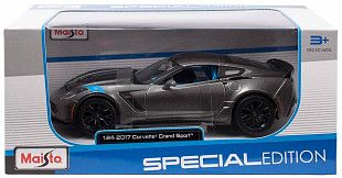 Масштабная модель автомобиля Maisto 1:24 Шевроле Гранд Спорт 2017 (31516) silver