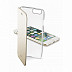 Чехол Cellularline Clbook Case Trasp для IPhone 7 CLEARBOOKIPH747H gold