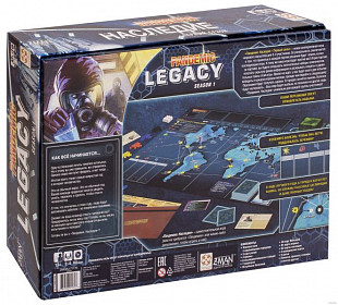Настольная игра Стиль Жизни Пандемия Наследие (Pandemic Legacy Ru Blue) 911748
