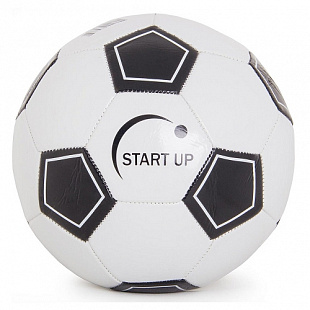 Мяч футбольный Start Up E5122 black/white