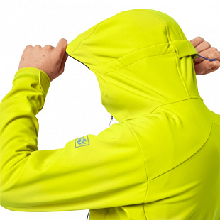 Куртка мужская Jack Wolfskin Mountain Tech Softshell M flashing green