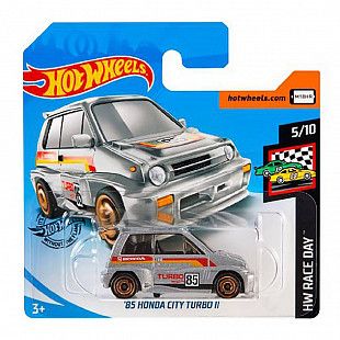 Машинка Hot Wheels Базовой коллекции '85 Honda city Turbo II (5785 GHC51)