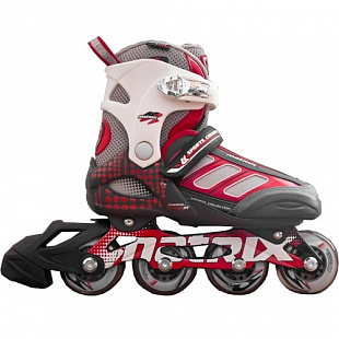 Роликовые коньки Спортивная коллекция Matrix red