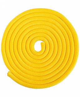 Скакалка для художественной гимнастики Amely 3 м RGJ-204 yellow