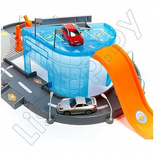 Игровой набор Bburago Street Fire Паркинг 4-х уровневый Mega Dealer Showroom (18-30031)